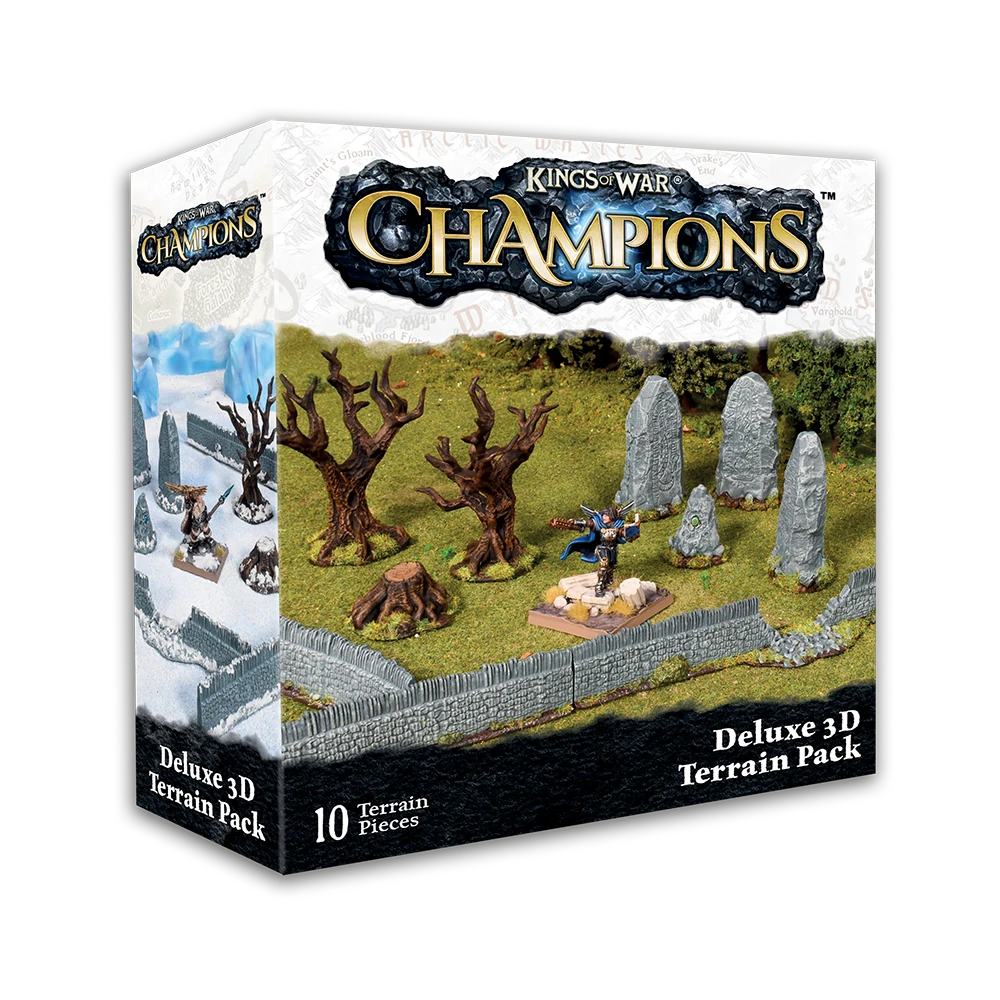 Kings of War: Deluxe 3D Terrain Pack | Grognard Games
