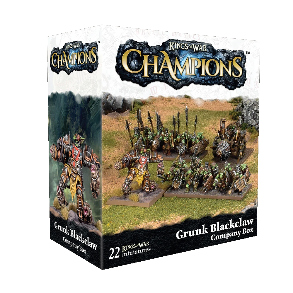 Kings of War: Grunk Blackclaw Company Box | Grognard Games
