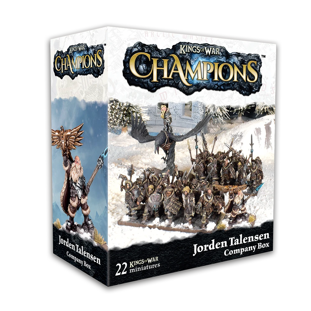 Kings of War: Jorden Talensen Company Box | Grognard Games