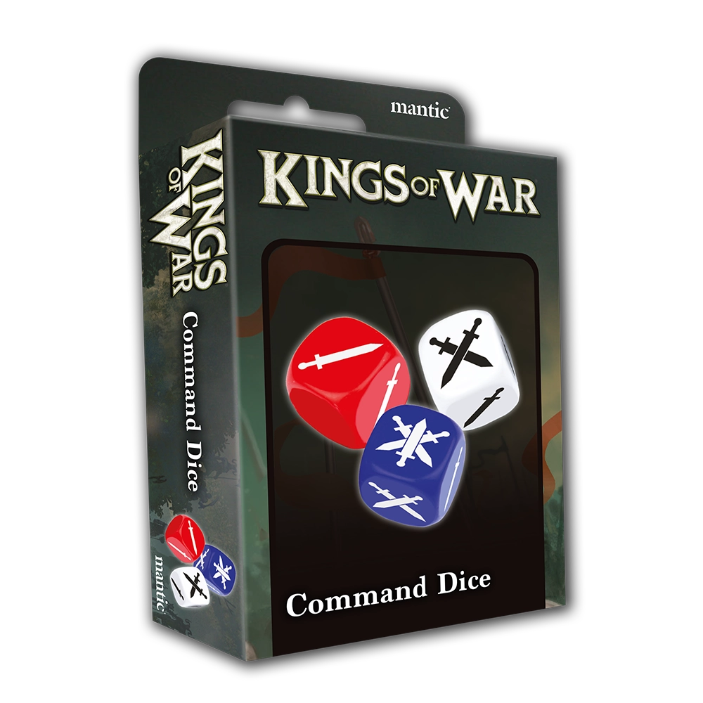 Kings of War: Command Dice | Grognard Games