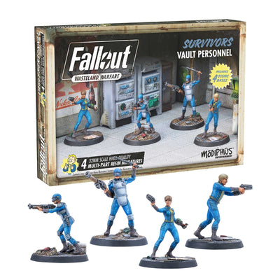 Fallout Wasteland Warfare Survivors Vault Personnel | Grognard Games