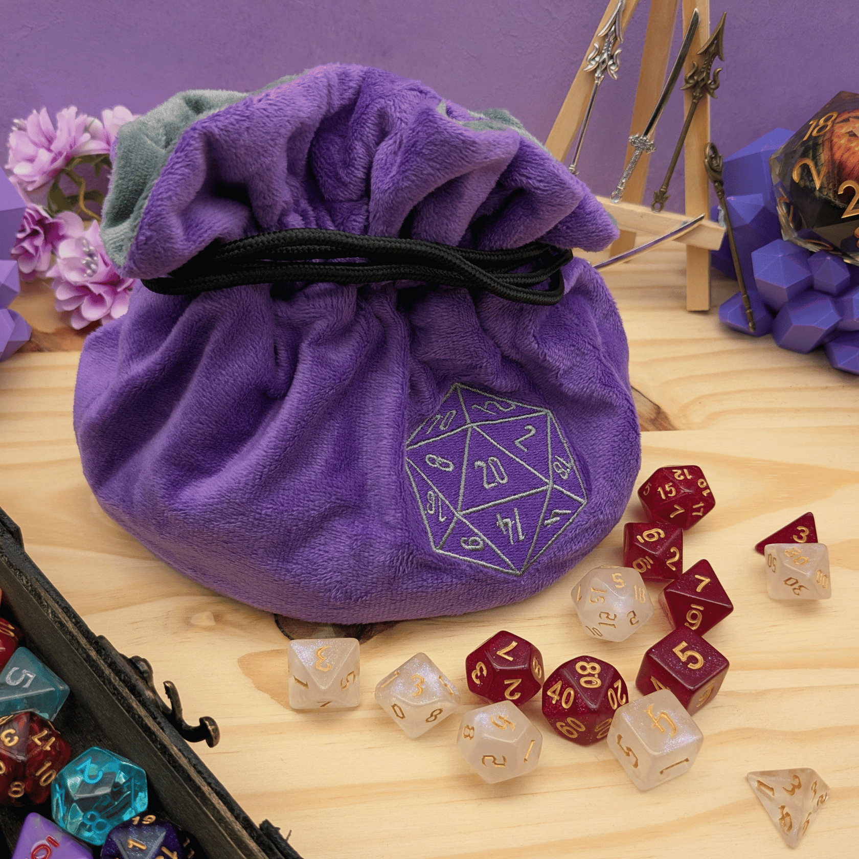 Large Dice Sacks | Grognard Games
