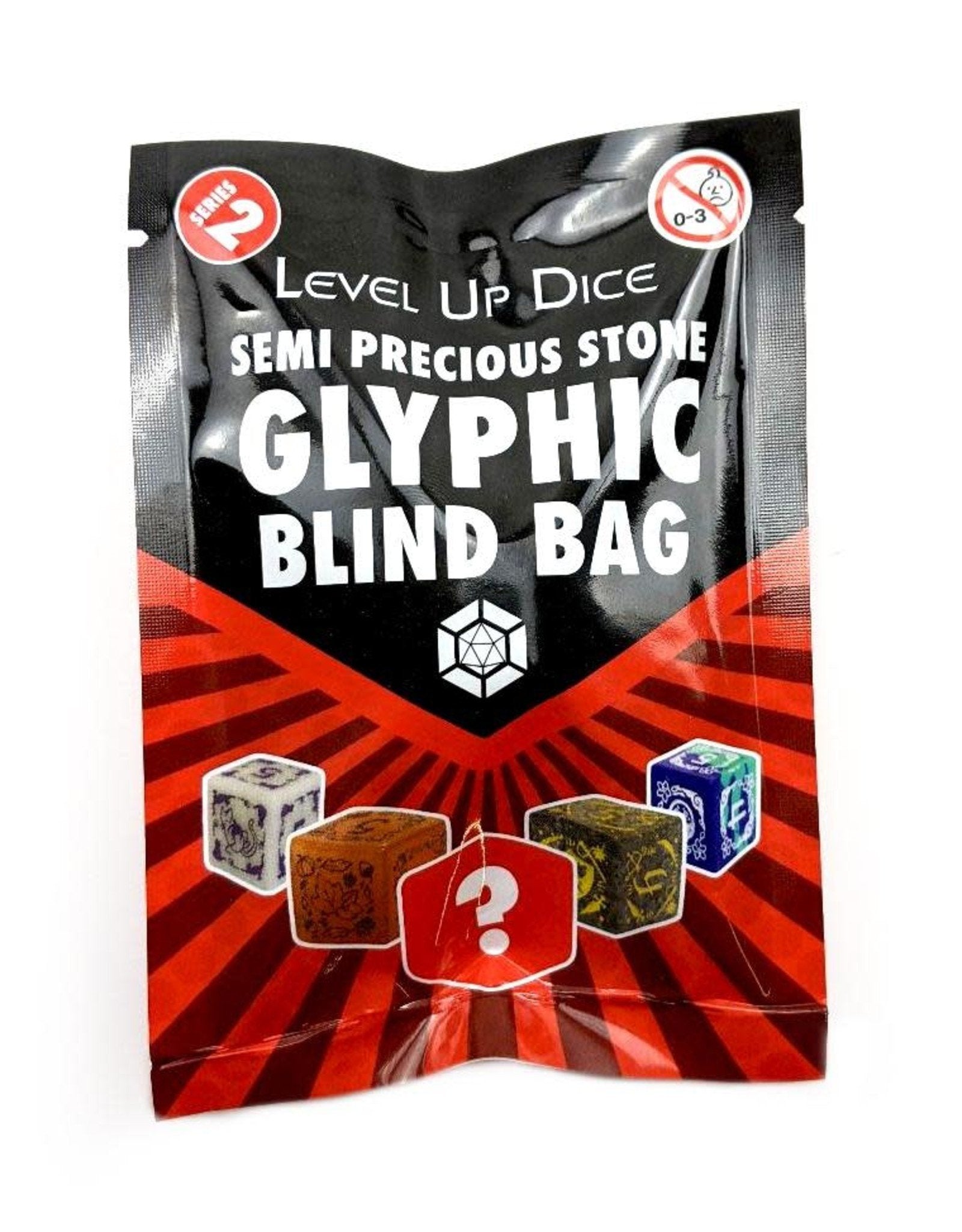 Level Up Dice Semi Precious Glyphic Blind Bag S2 | Grognard Games