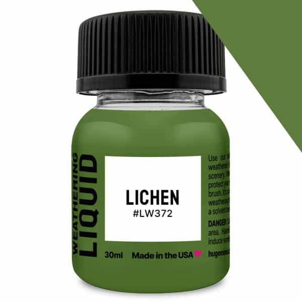 Huge Miniatures Weathering Liquid - Lichen | Grognard Games