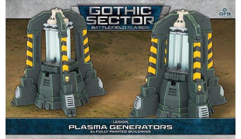 Gothic Sector: Legion Plasma Generators | Grognard Games