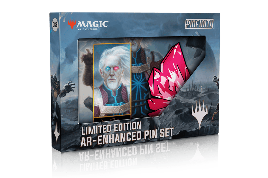 Pinfinity Magic the Gathering Pin Urza and Mightstone | Grognard Games