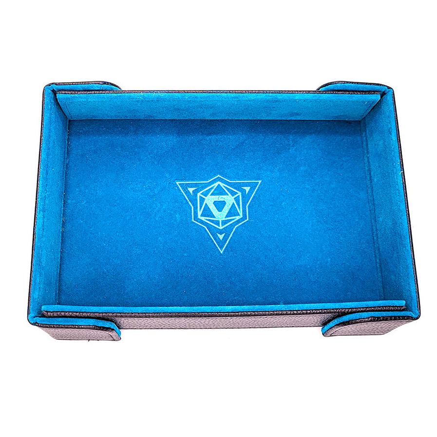Die Hard Dice Magnetic Rectangle Tray - Black Velvet | Grognard Games