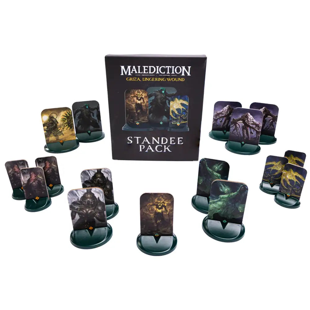 Malediction Miniatures Game - Standee Pack - Griza (Pre-order Now!) | Grognard Games