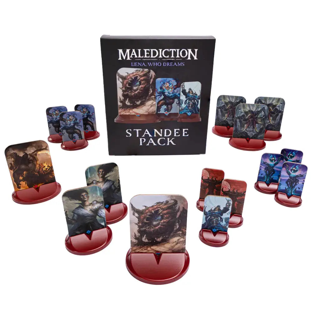 Malediction Miniatures Game - Standee Pack - Liena (Pre-order Now!) | Grognard Games