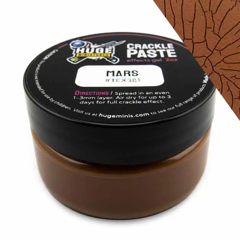Huge Miniatures Crackle Paste Mars | Grognard Games