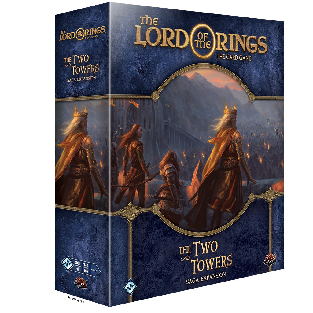 Lord of the Rings Card Game: THE TWO TOWERS SAGA EXPANSION | Grognard Games