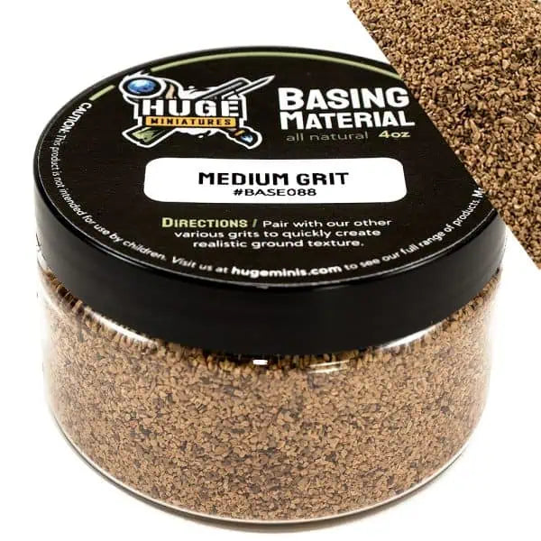 Huge Miniatures Medium Grit Basing Material | Grognard Games