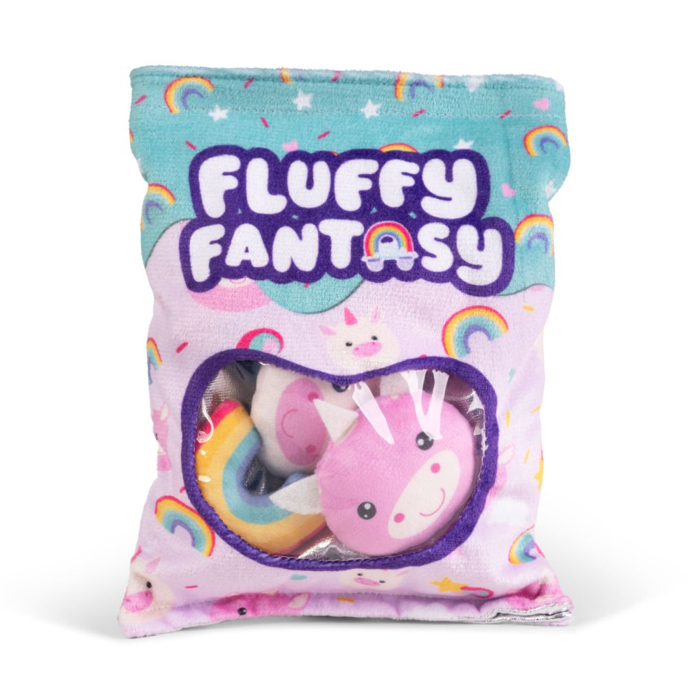 Keycraft: Fluffy Fantasy Rainbows and Unicorns Squishy Snacks Sensory Toys | Grognard Games