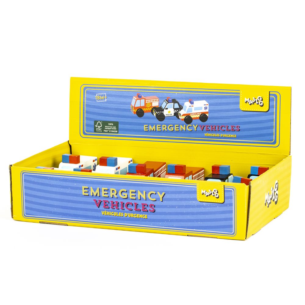 Wooden Emergency Services | Grognard Games