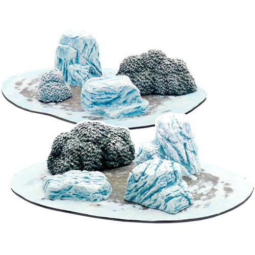 Monster Painted Scenery: Snowy Ice Fields | Grognard Games