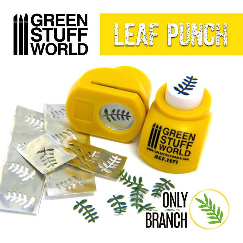 Green Stuff World: Miniature Branch Punch YELLOW | Grognard Games