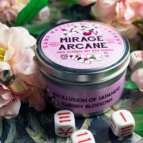 Mirage Arcane Gaming Candle | Grognard Games