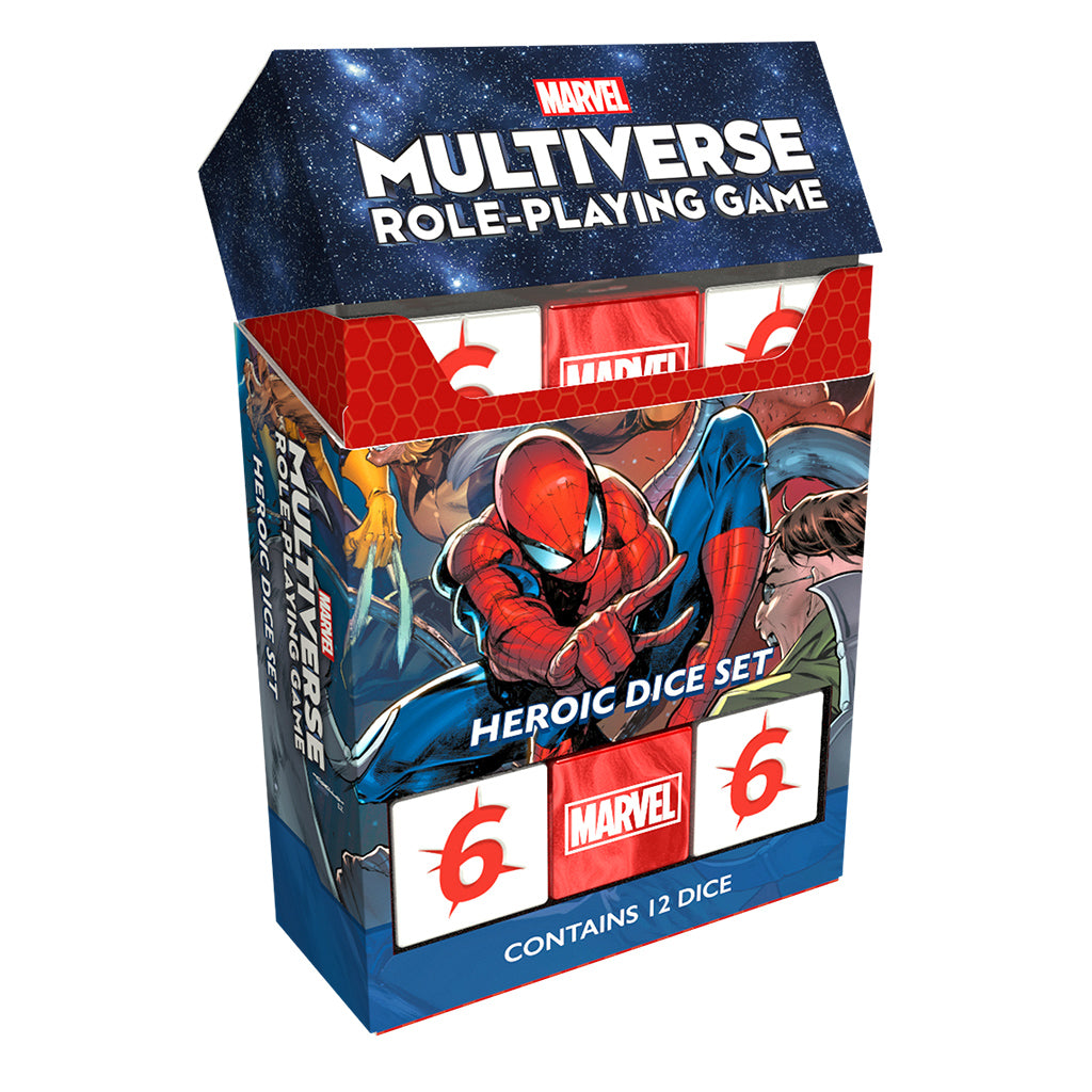 MARVEL MULTIVERSE: HEROIC DICE SET | Grognard Games