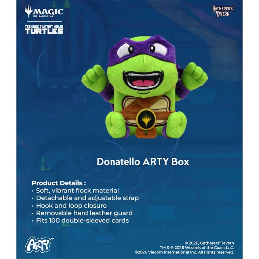 GATHERERS' TAVERN: MAGIC THE GATHERING: ARTY BOX: TMT DONATELLO | Grognard Games