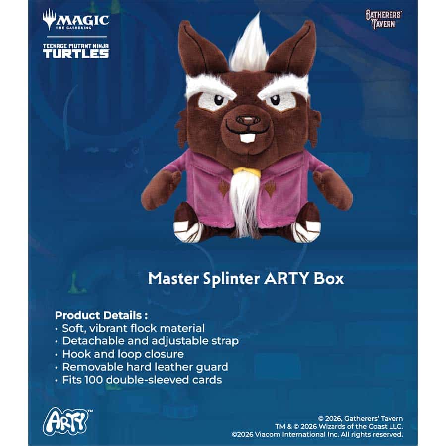 GATHERERS' TAVERN: MAGIC THE GATHERING: ARTY BOX: TMT MASTER SPLINTER | Grognard Games