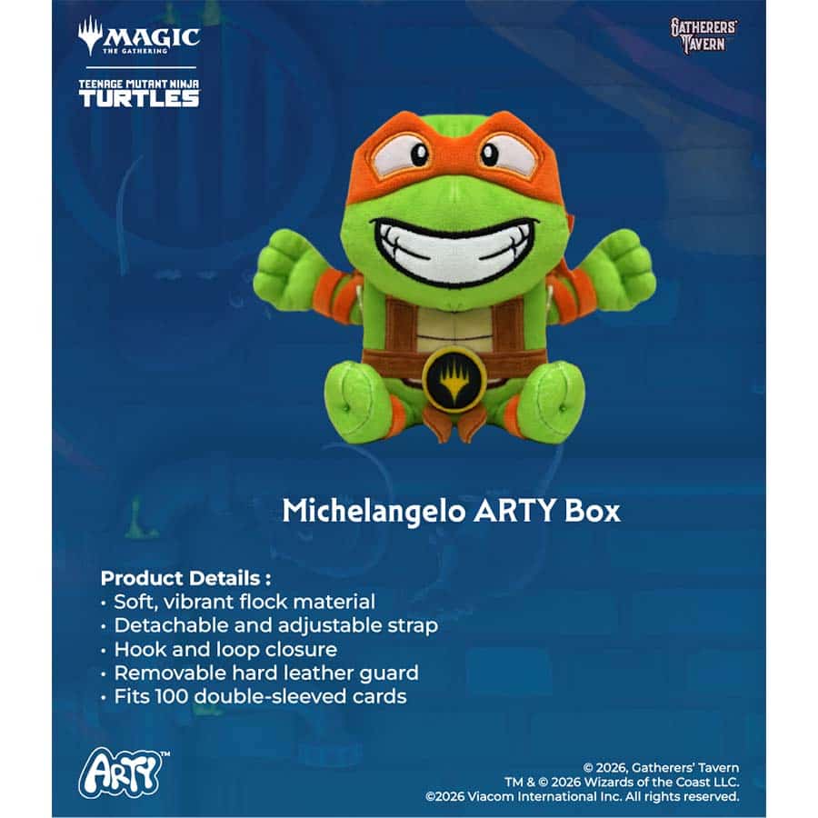 GATHERERS' TAVERN: MAGIC THE GATHERING: ARTY BOX: TMT MICHELANGELO | Grognard Games