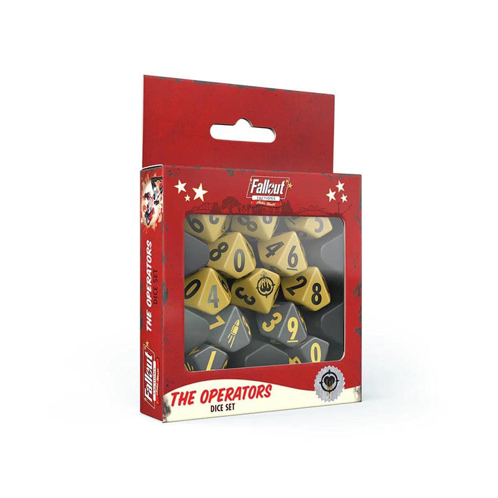 Fallout Factions: Dice Sets - The Operators | Grognard Games