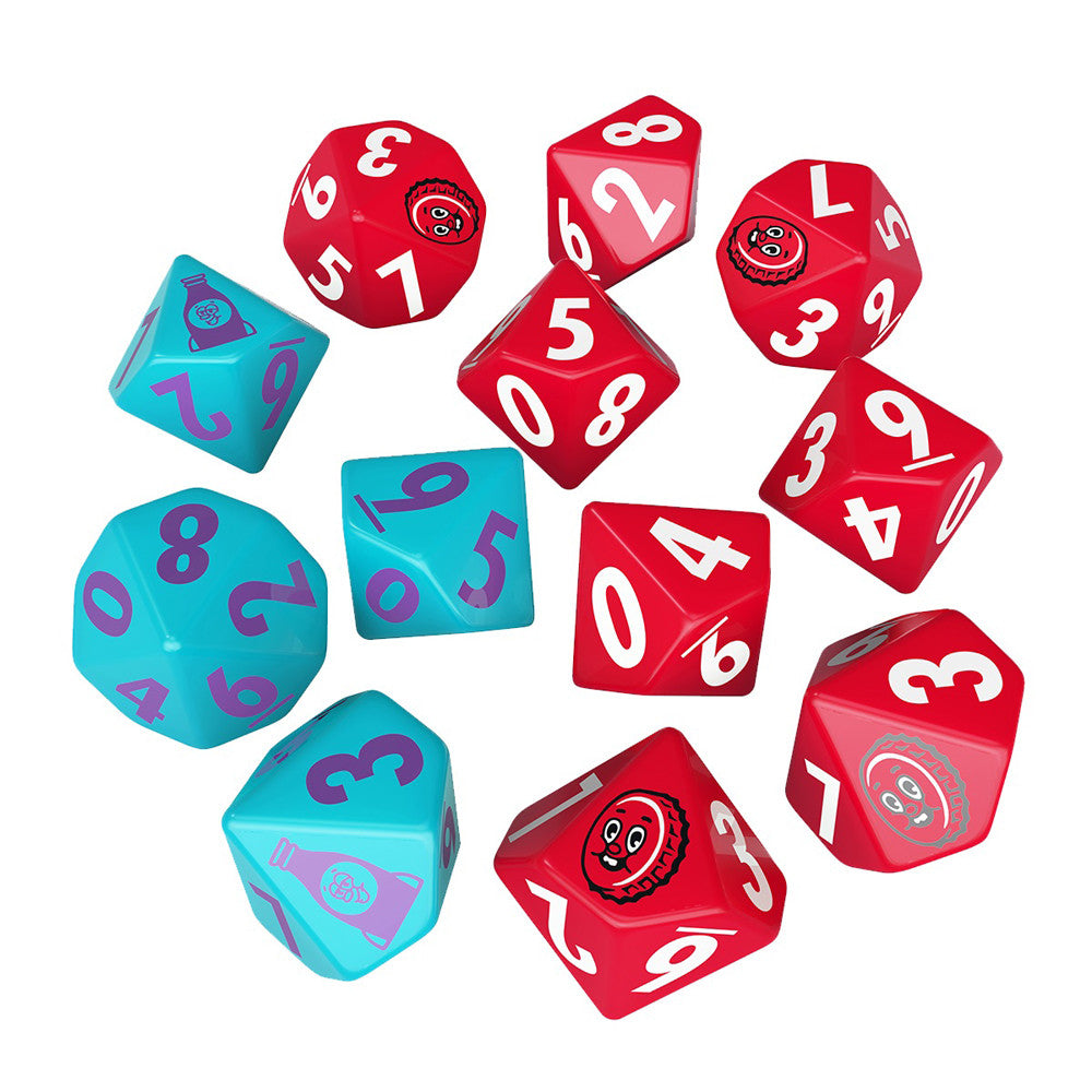 Fallout Factions: Dice Sets - Nuka-Cola | Grognard Games