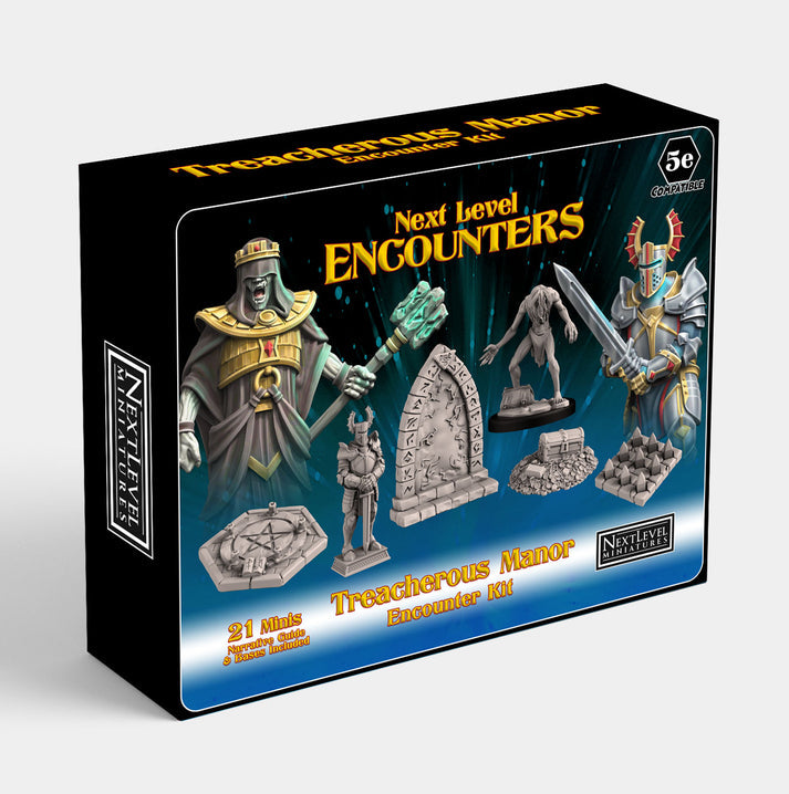 Next Level Encounters - Treacherous Manor | Grognard Games