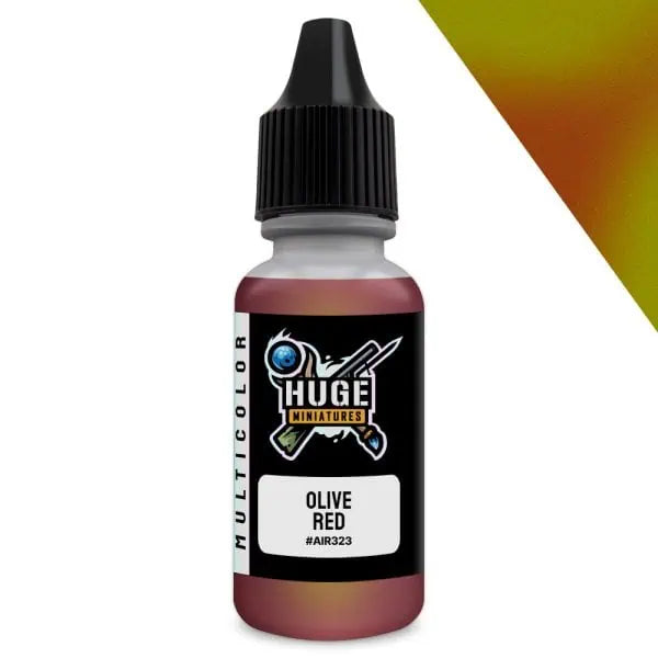Huge Miniatures Olive Red Multicolor Paint | Grognard Games