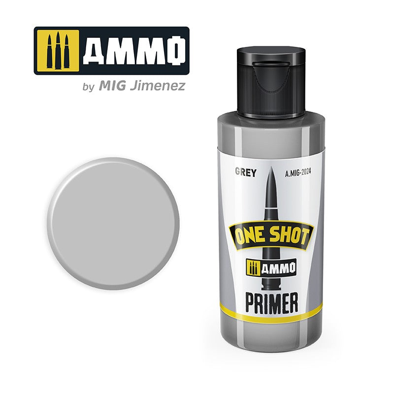 AMMO ONE SHOT PRIMER - GREY | Grognard Games