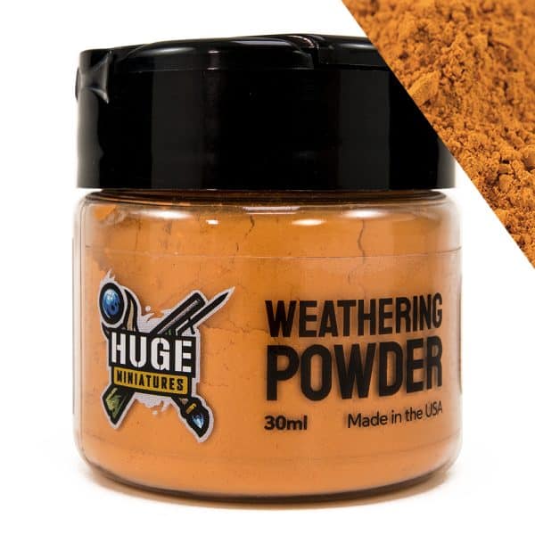 Huge Miniatures Weathering Powder - Orange Rust | Grognard Games