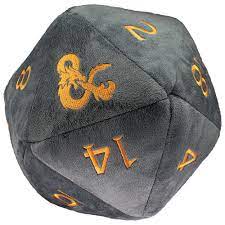 Jumbo d20 Plush: D&D Realmspace | Grognard Games