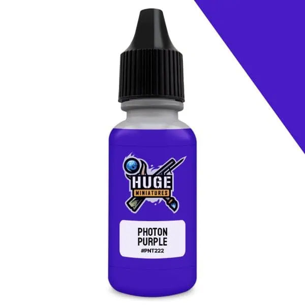 Huge Miniatures Photon Purple Fluorecent Paint | Grognard Games