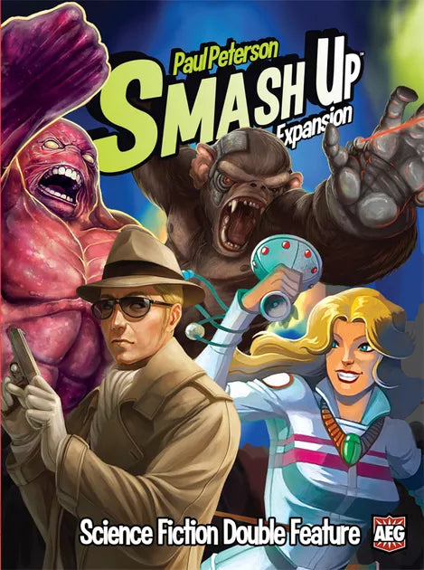 Paul Peterson Smash up Game Science Fiction Double Feature Expansion | Grognard Games