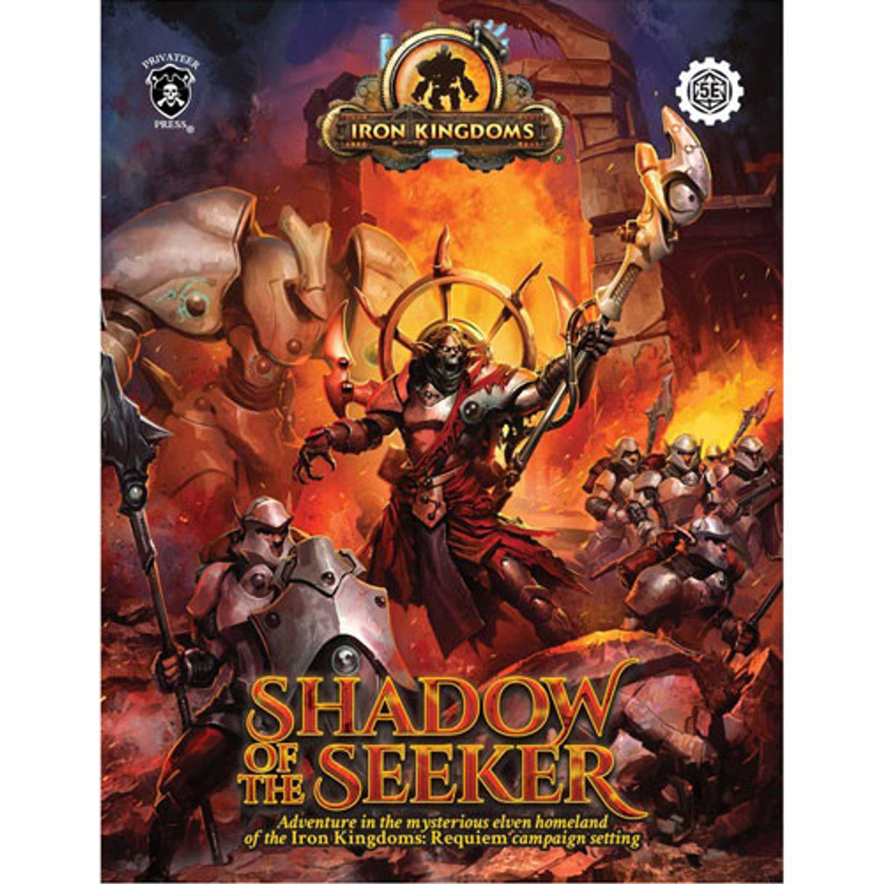 Iron Kingdoms: Shadow of the Seeker (5E Compatible) | Grognard Games