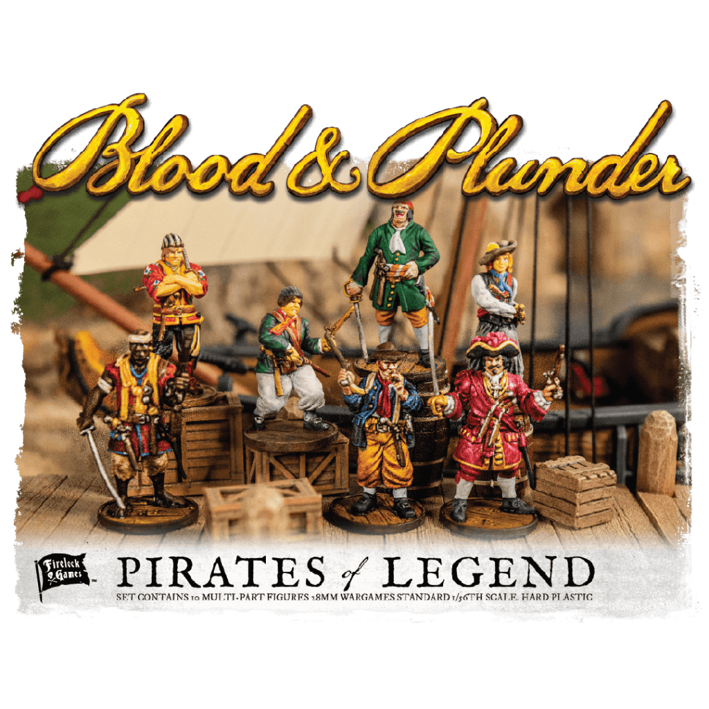 PIRATES OF LEGEND CAPTAINS BOX | Grognard Games