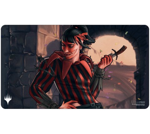 Ultra Pro Magic: the Gathering - Murders at Karlov Manor Playmat: Massacre Girl, Known Killer | Grognard Games