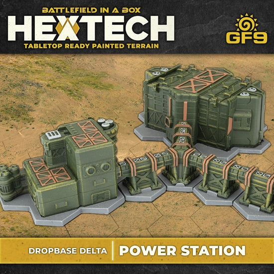 Battlefield in a Box: Hextech: Dropbase Delta Power Station | Grognard Games