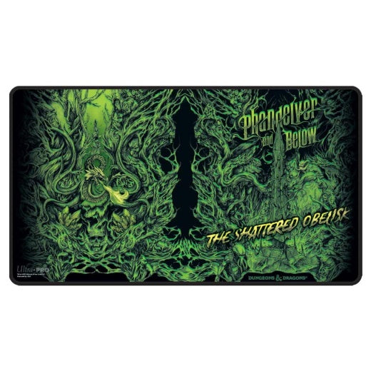 Black Stitched Phandelver Campaign Playmat for Dungeons & Dragons | Grognard Games