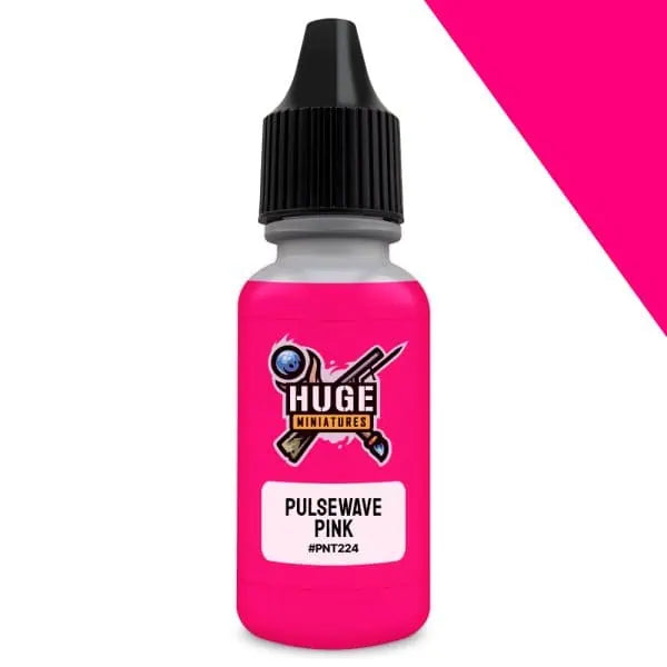Huge Miniatures Pulsewave Pink Fluorecent Paint | Grognard Games