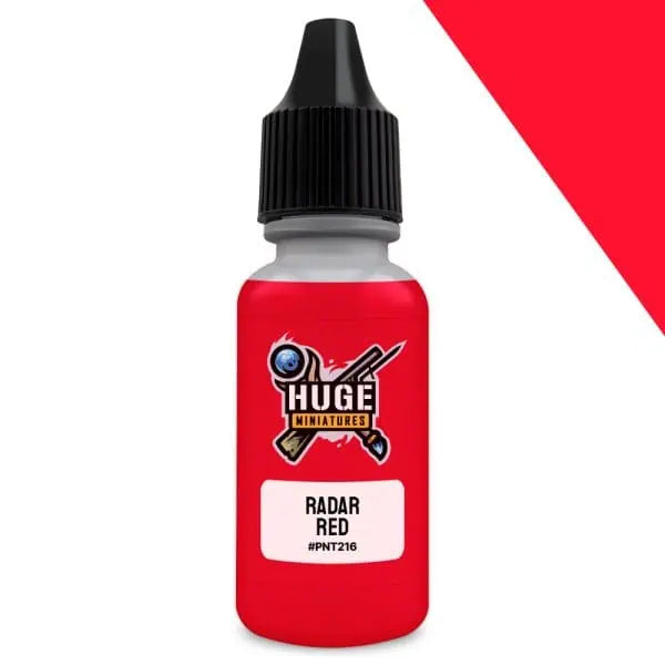Huge Miniatures Radar Red Fluorecent Paint (Copy) | Grognard Games