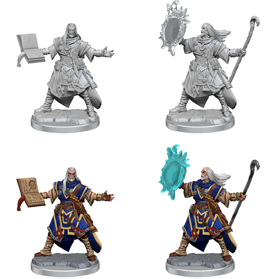 WizKids 770009 Pathfinder: Legendary Cuts: Male Human Wizard | Grognard Games