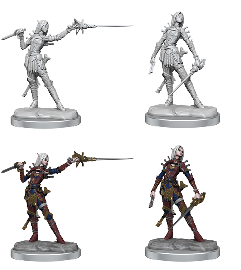 WizKids 770030 Pathfinder: Legendary Cuts: Female Elf Rogue | Grognard Games