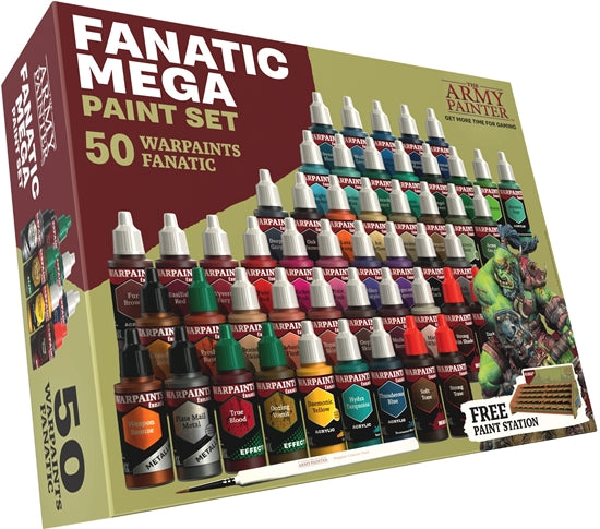 Army Painter: Warpaints Fanatic Mega Paint Set | Grognard Games