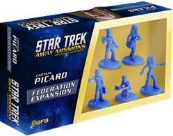 Star Trek: Away Missions Captain Kirk Federation Expansion | Grognard Games