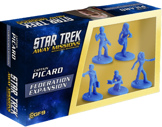 Star Trek: Away Missions Captain Picard Federation Expansion | Grognard Games