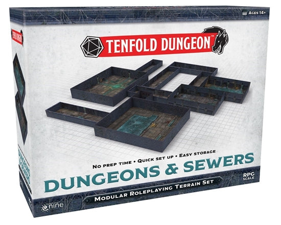 Tenfold Dungeon: DUNGEONS AND SEWERS | Grognard Games