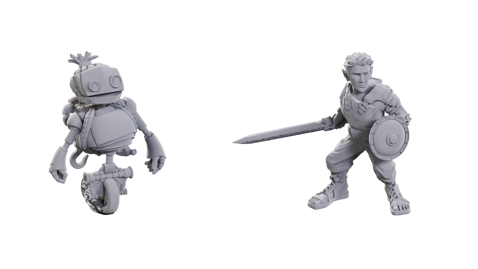 Critical Role UNPAINTED MINIS 90724 ORYM, OF THE AIR ASHARI & FRESH CUT GRASS | Grognard Games