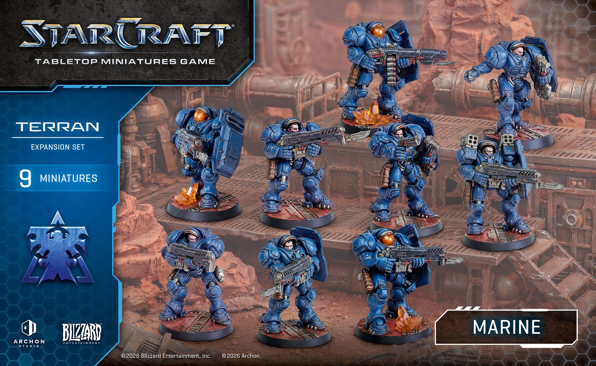 STARCRAFT: TERRAN - MARINE | Grognard Games