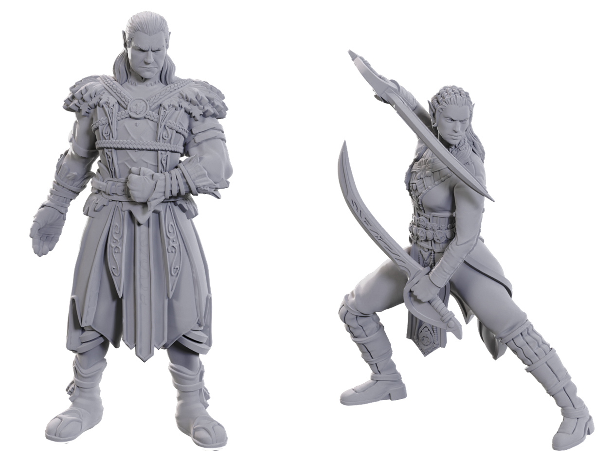 WizKids 96368 BALDUR`S GATE 3 - JAHEIRA & HALSIN | Grognard Games